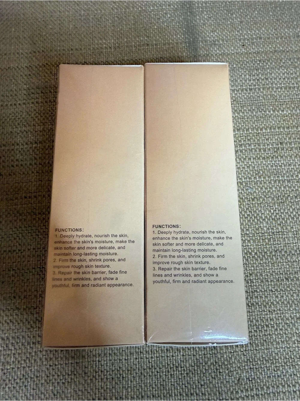 New MEIMEI Kojic Acid Turmeric Night Wrapping Mask - Beige Packaging 2 boxes